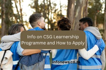 CSG Learnership Programme